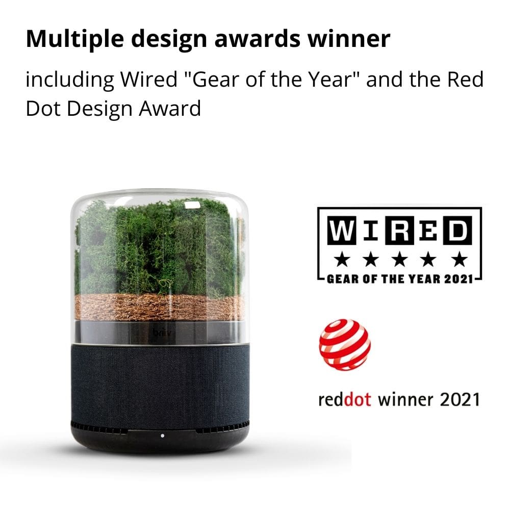 Briiv Natural Air Purifier Multiple Design Awards Winner - Aerify