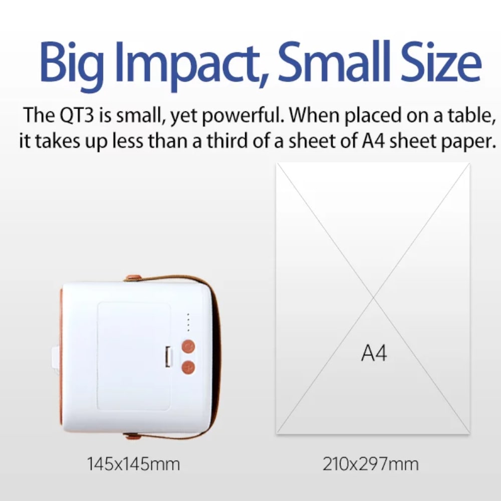 Smart Air QT3 Portable Air Purifier & Cooling Fan Big Impact Small Size - Aerify
