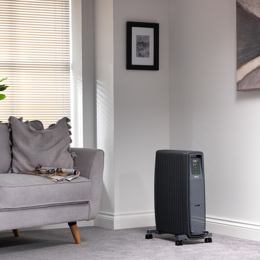 Oil Free Radiator Dimplex Evo2BTA EvoRad Oil‑Free Radiator | 2kW, Bluetooth Control ...