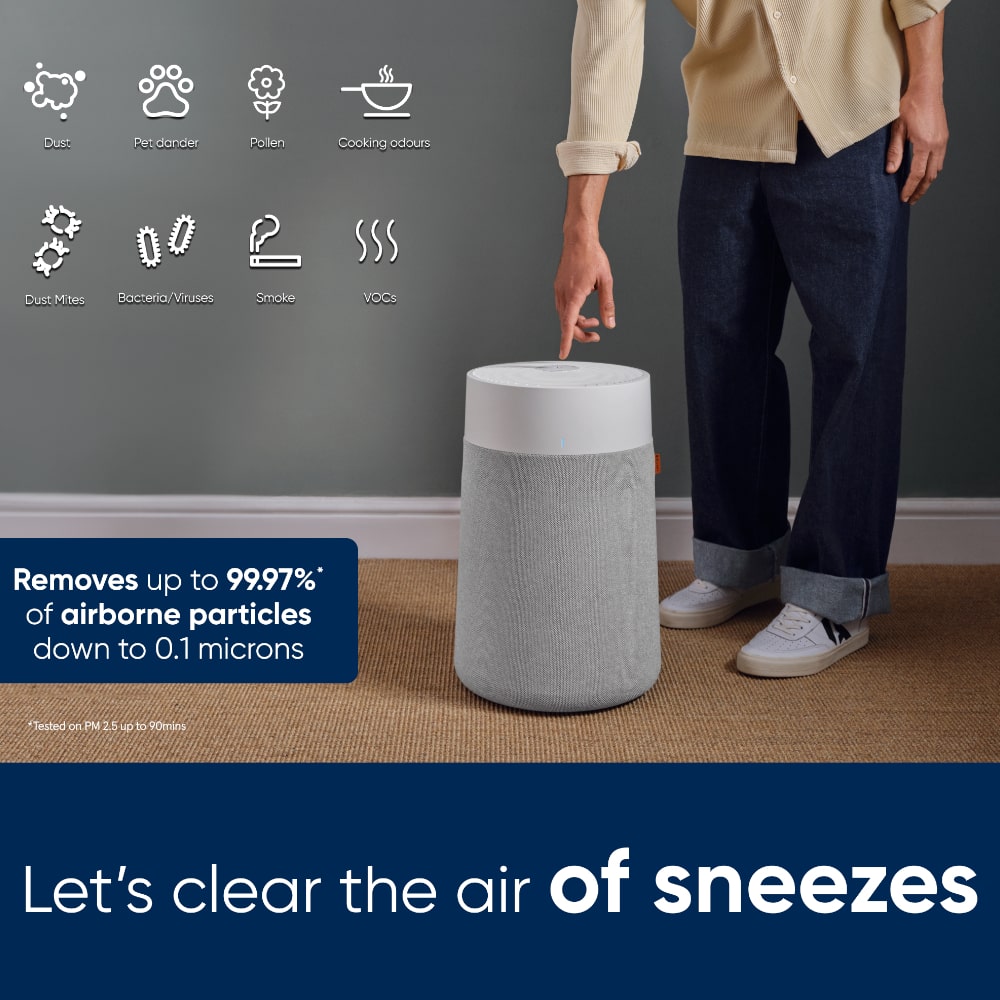 Blueair Blue Max 3350i Air Purifier With HEPASilent™ Technology Removes Pollutants - Aerify