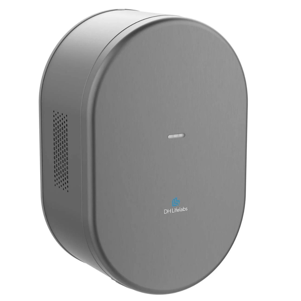DH Lifelabs Sciaire Storm Hand Dryer & Air Purifier With PlasmaShield™ Technology Front Left - Aerify