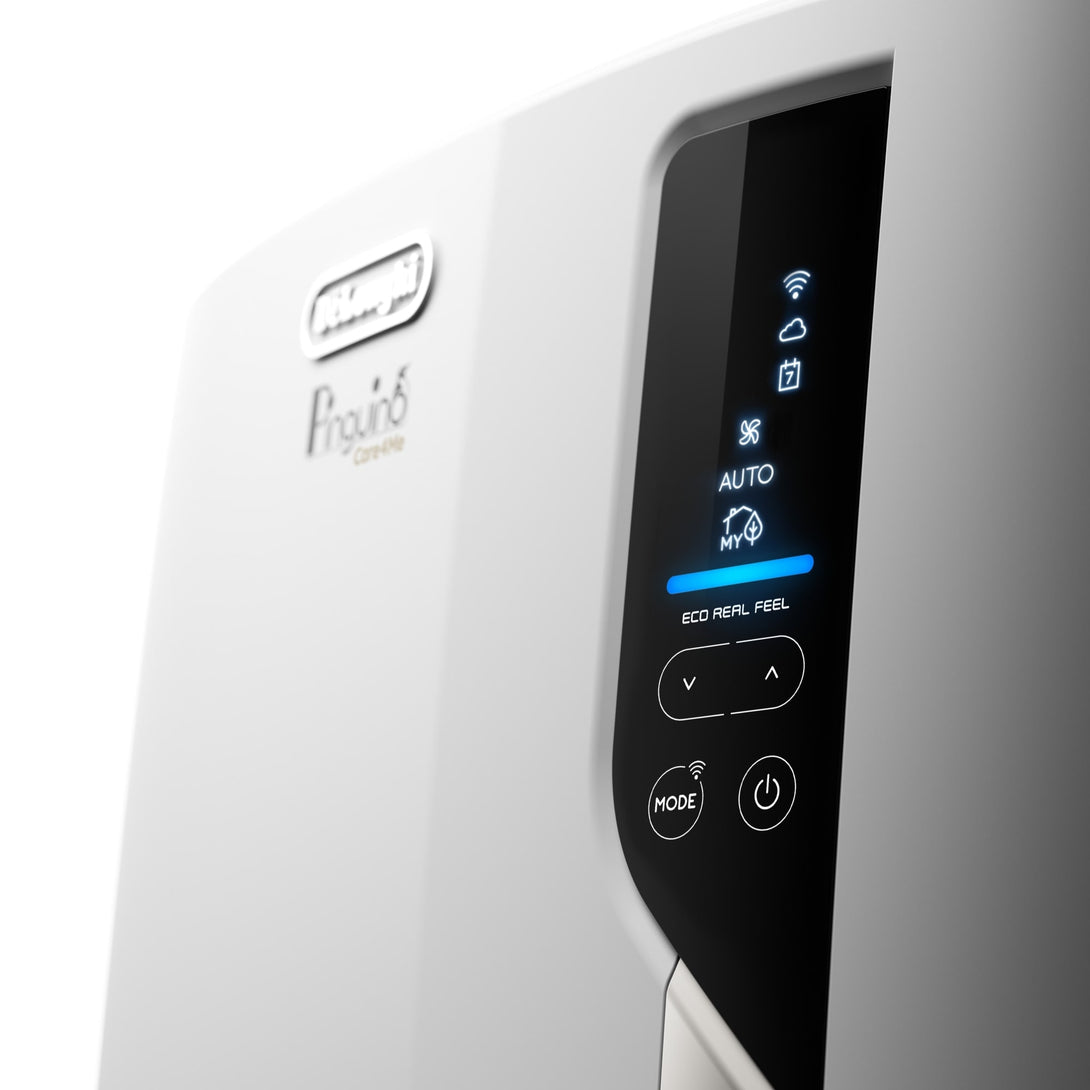 De'Longhi Pinguino Care4Me PACEL112CST Wi-Fi Enabled Portable Air Conditioner & Dehumidifier Digital Display - Aerify