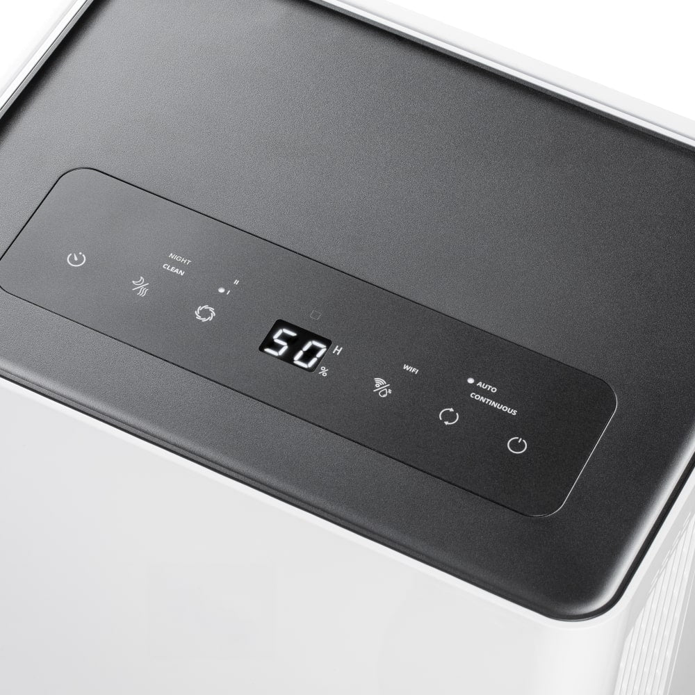 Duux Bora Smart Air Dehumidifier Wi-Fi Enabled Refrigerant 20LDay Control Panel - Aerify