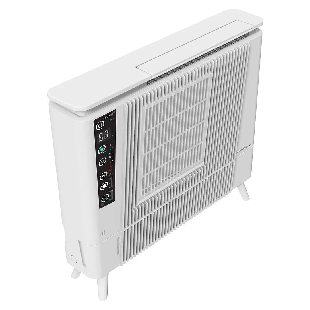 EcoAir DDWH10 Wall Mounted or Free Standing Desiccant Air Dehumidifier 6LDay Front Side - Aerify