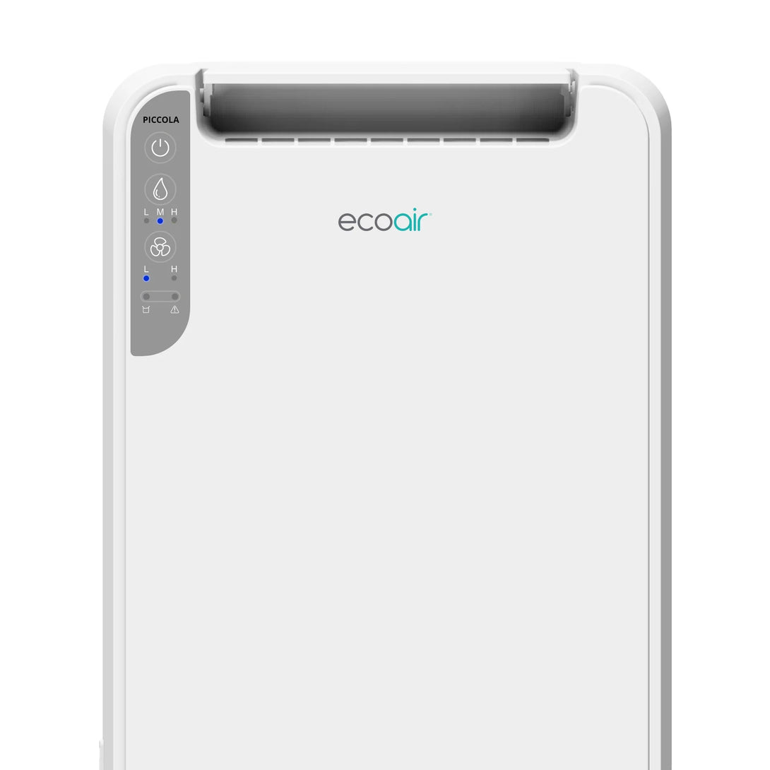 EcoAir Piccola Wall Mounted or Free Standing Air Dehumidifier Desiccant 5LDay Front Panel