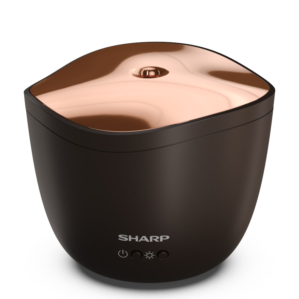 Sharp Ultrasonic Aroma Diffuser Brown Front Top - Aerify