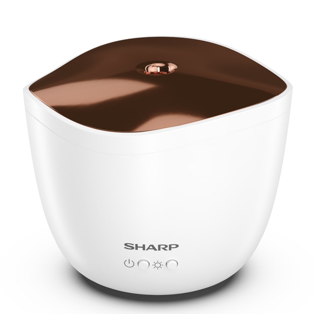 Sharp Ultrasonic Aroma Diffuser White Front Top - Aerify