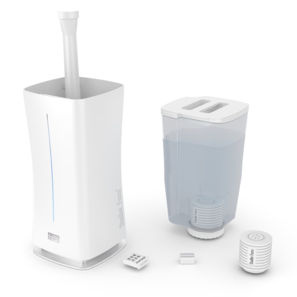 Stadler Form Eva Ultrasonic Humidifier Wi-Fi Enabled 14LDay White with Components - Aerify