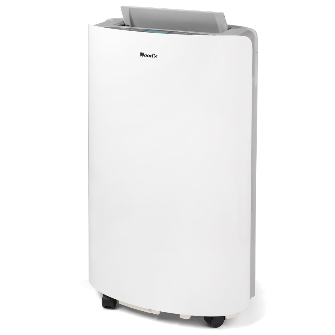 Woods AC Cortina Silent 12K Smart Home Wi-Fi Enabled Portable Air Conditioner Front Side- Aerify