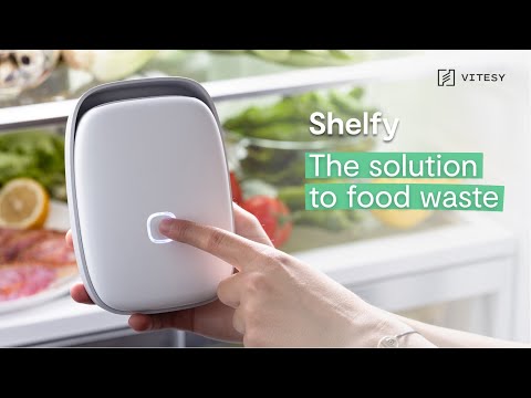 Vitesy Shelfy Fridge Air Purifier & Odour Absorber Video - Aerify