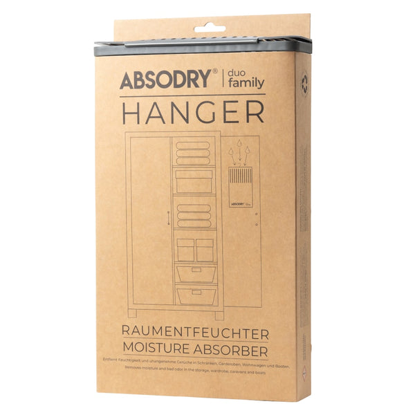 Absodry Duo Family Hanger Moisture Absorber Air Dehumidifier Box - Aerify
