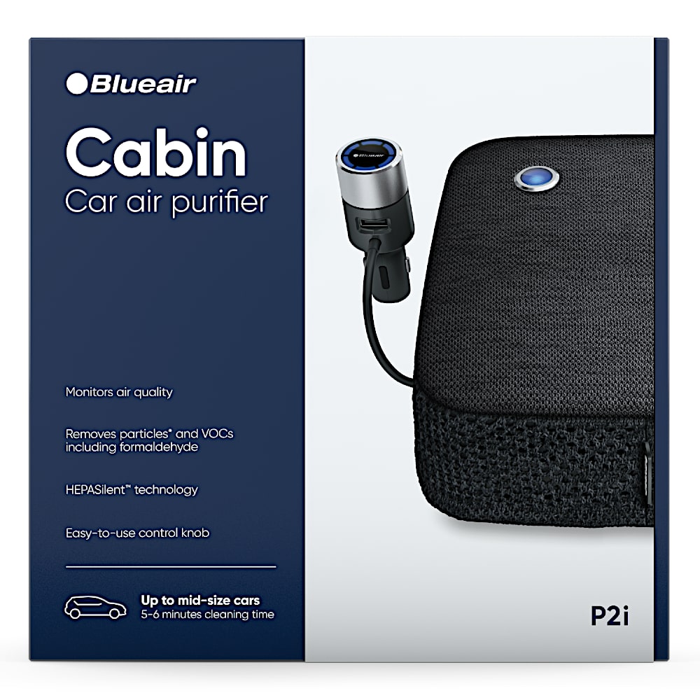 Blueair Cabin P2i Car Air Purifier With HEPASilent Technology Retail Box - Aerify