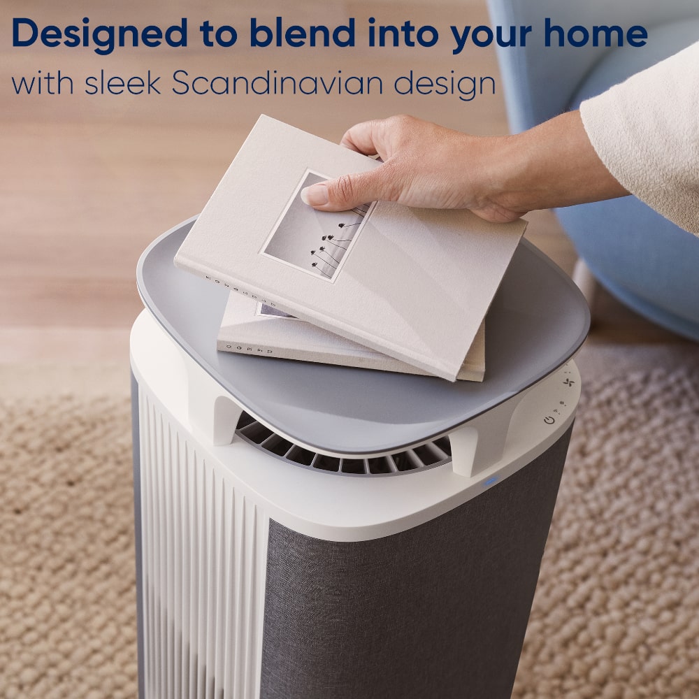 Blueair DustMagnet 5240i Air Purifier Designed To Blend In With Your Home - Aerify