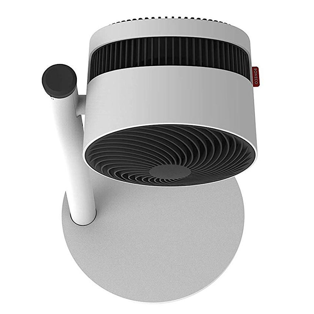 Boneco F120 Pedestal Black And White Air Shower Fan With Tilting
