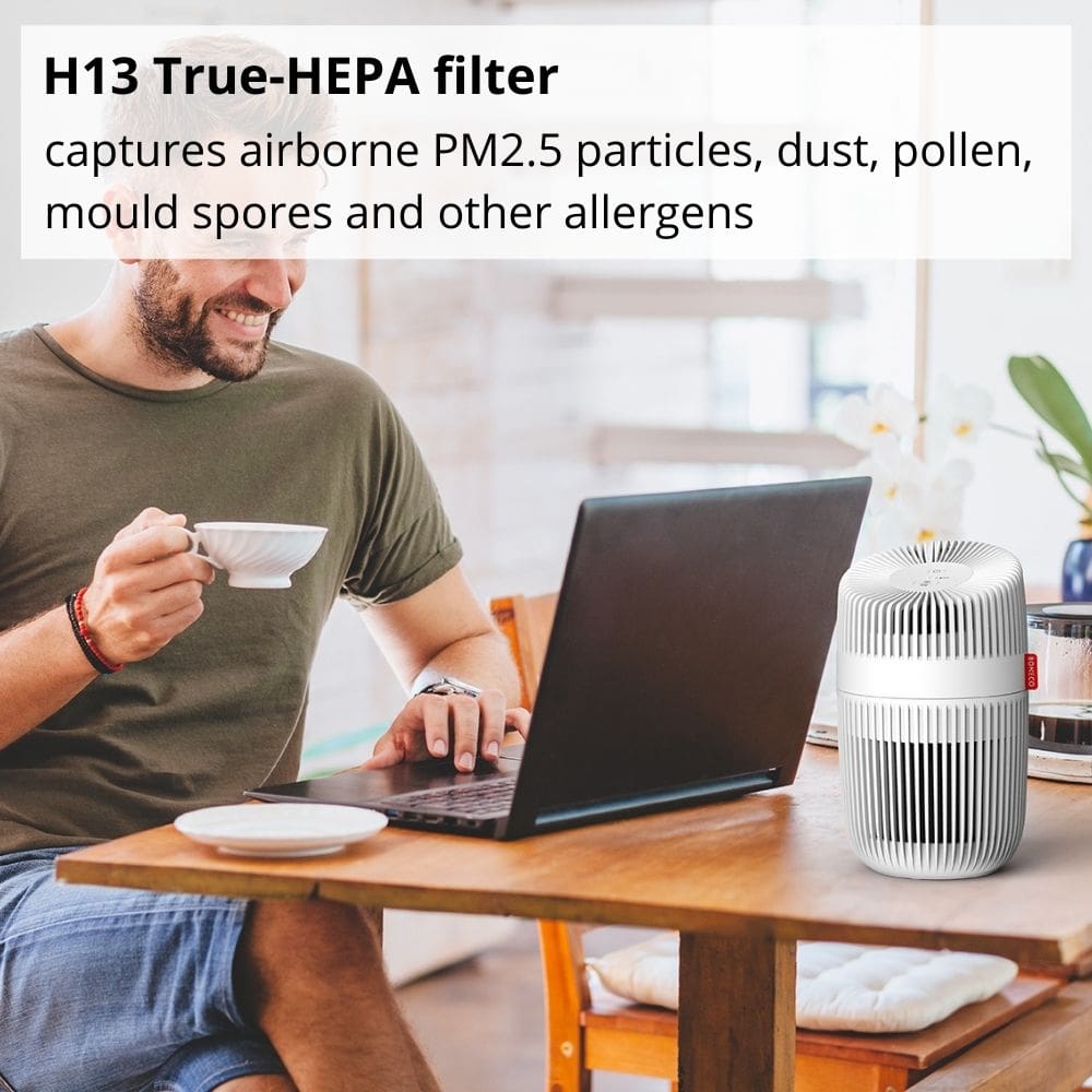 Boneco P130 Desktop Air Purifier H13 HEPA Filter - Aerify