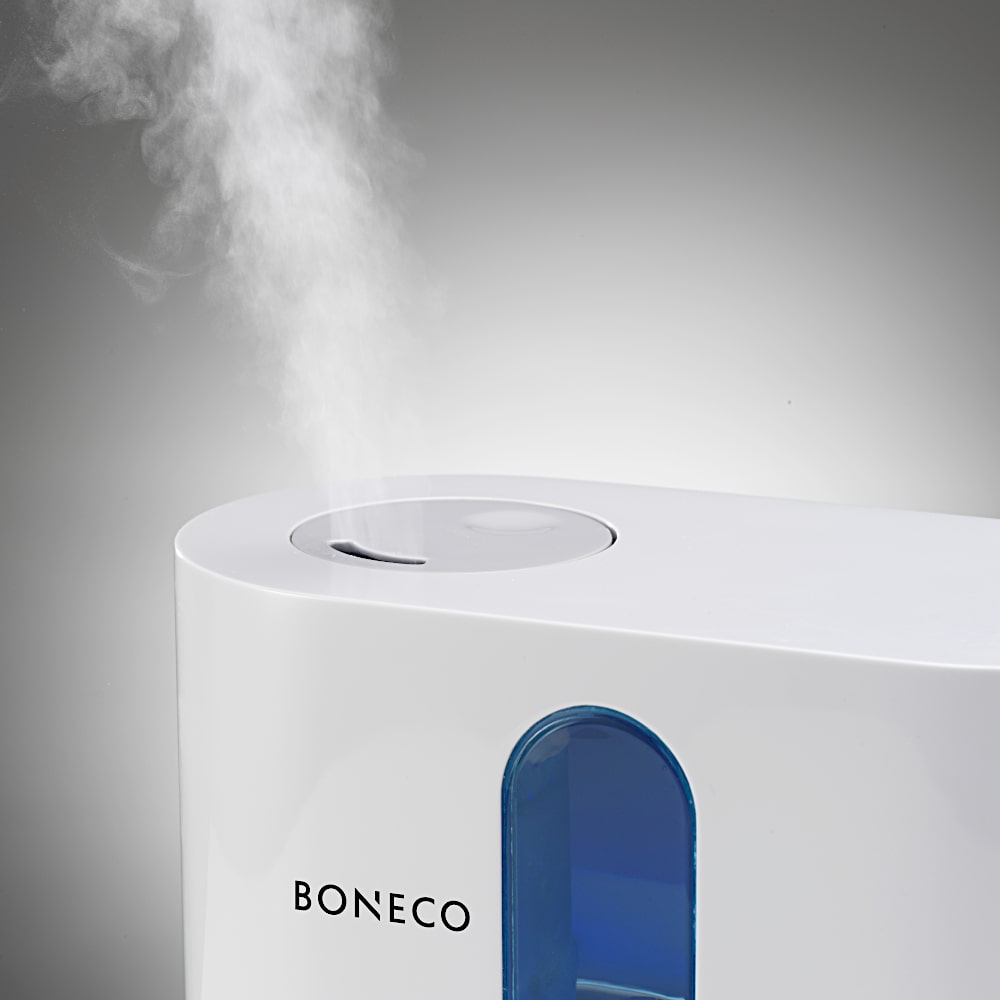 Boneco U200 Ultrasonic Humidifier 8LDay Mist Close Up - Aerify