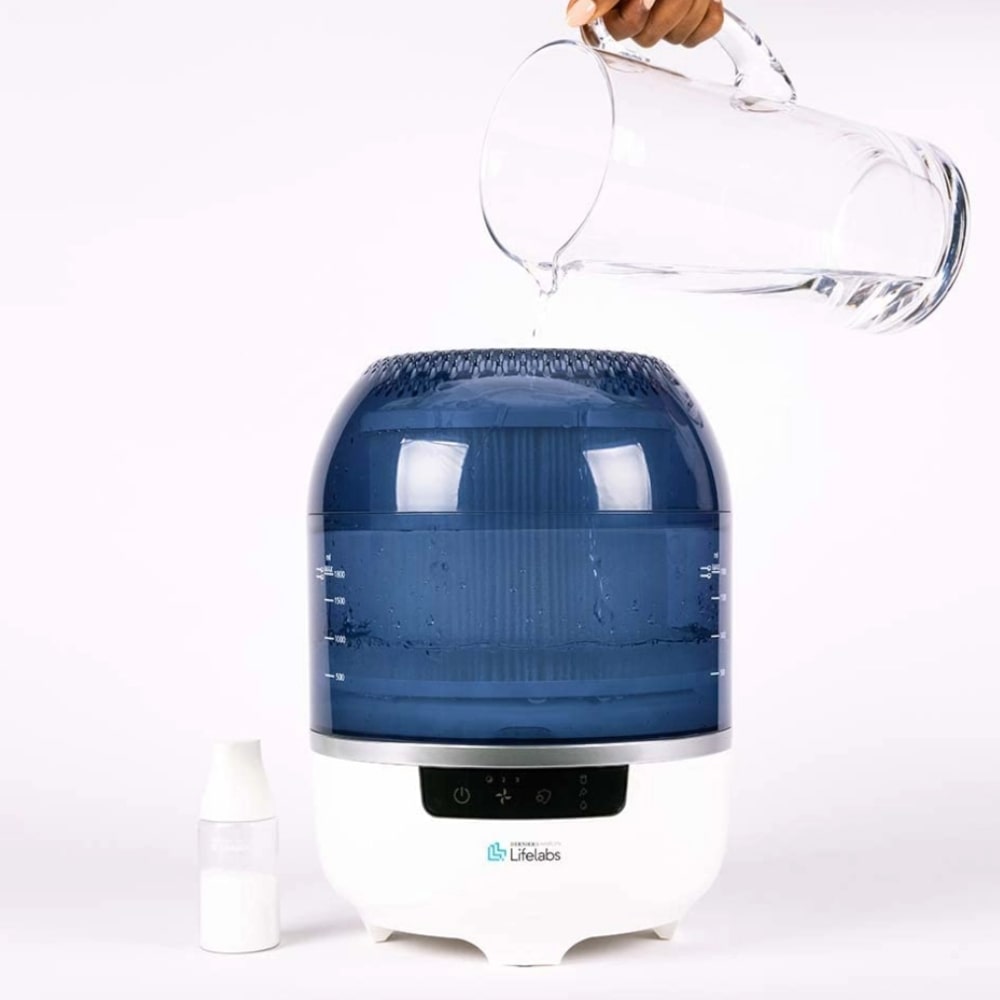 DH Lifelabs Aaira Mini Air Purifier With HOCl Technology With Water Jug - Aerify