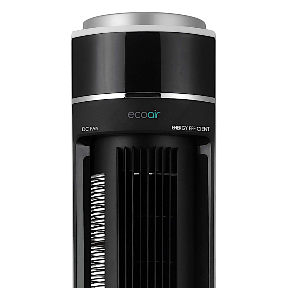 EcoAir Halo Low Energy DC Tower Fan Top - Aerify