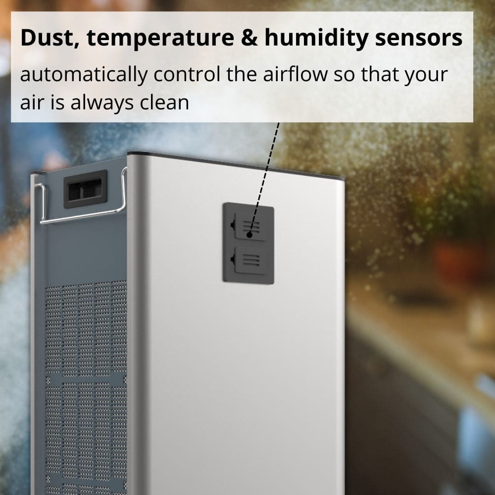 Mars Generation Z Air Purifier Dust, Temperature And Humidity Sensors - Aerify