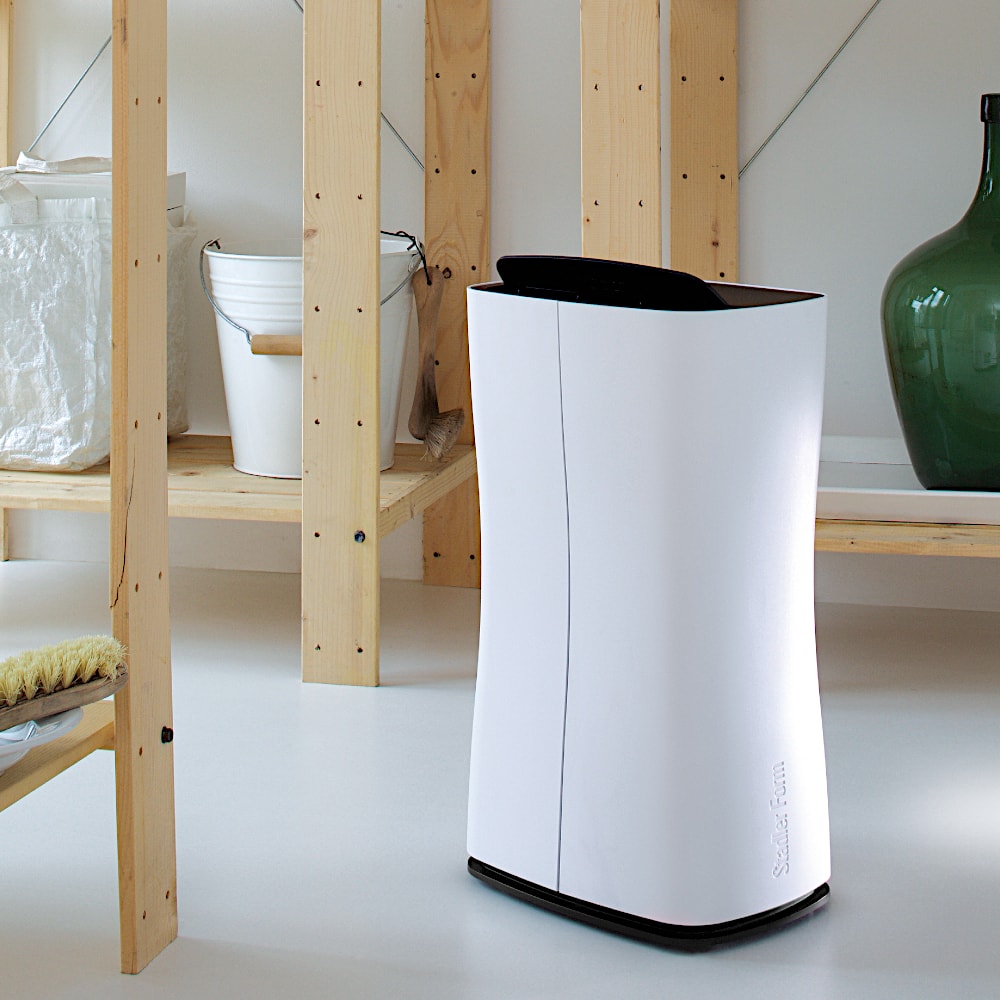 Stadler Form Theo Air Dehumidifier Refrigerant In Living Room - Aerify