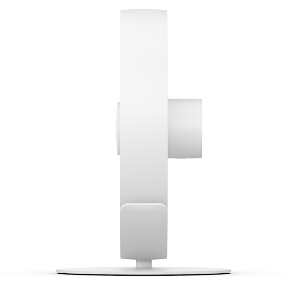 Stadler Form Tim Portable Desk Fan White Side - Aerify
