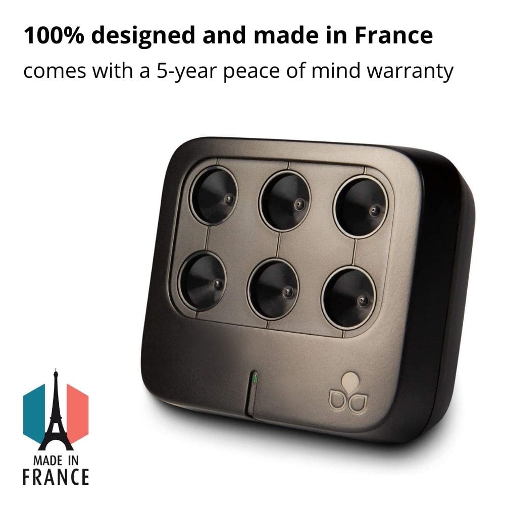 TEQOYA Nomad Car Air Purifier Ioniser Designed And Made In France - Aerify