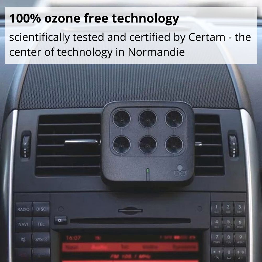TEQOYA Nomad Car Air Purifier Ioniser Ozone Free - Aerify
