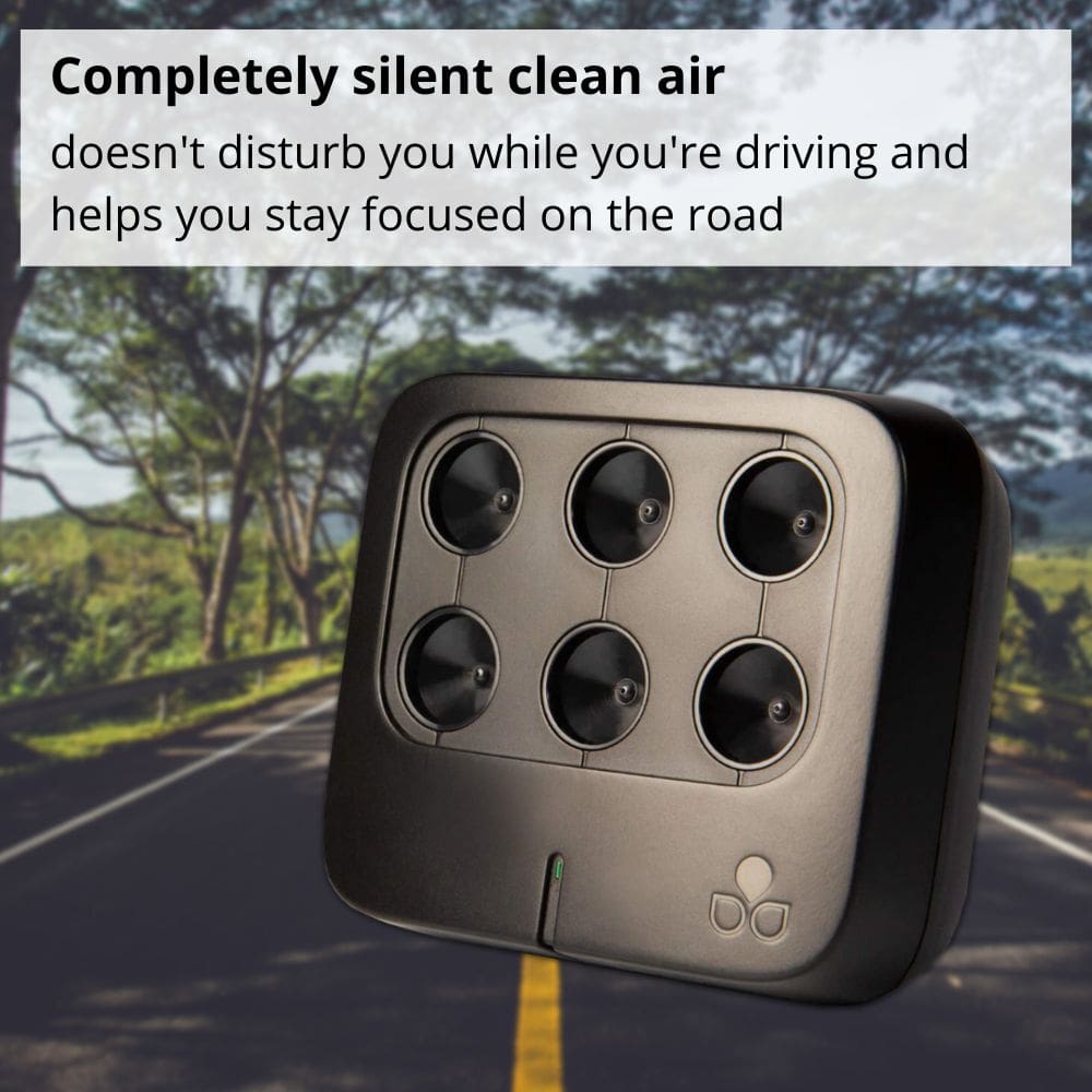 TEQOYA Nomad Car Air Purifier Ioniser Silent - Aerify