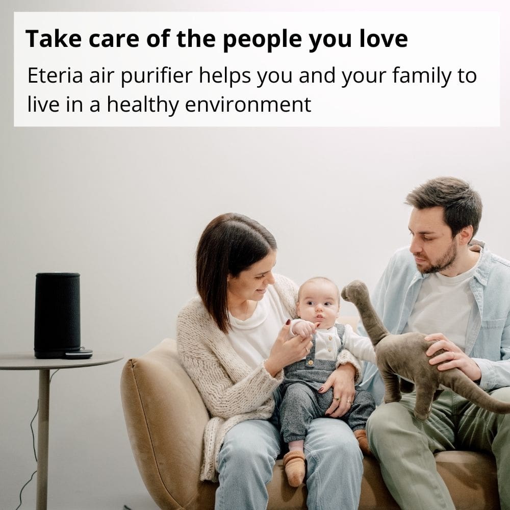 Vitesy Eteria Portable Smart Air Purifier And Monitoring System Take Care Of The People You Love - Aerify
